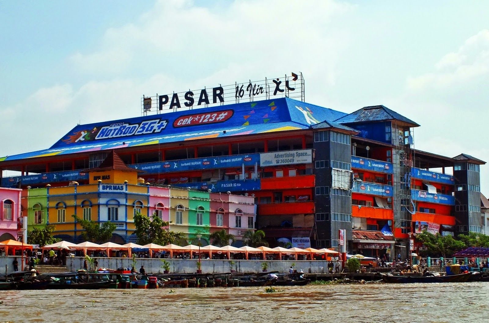 Foto Pasar 16 Ilir Palembang